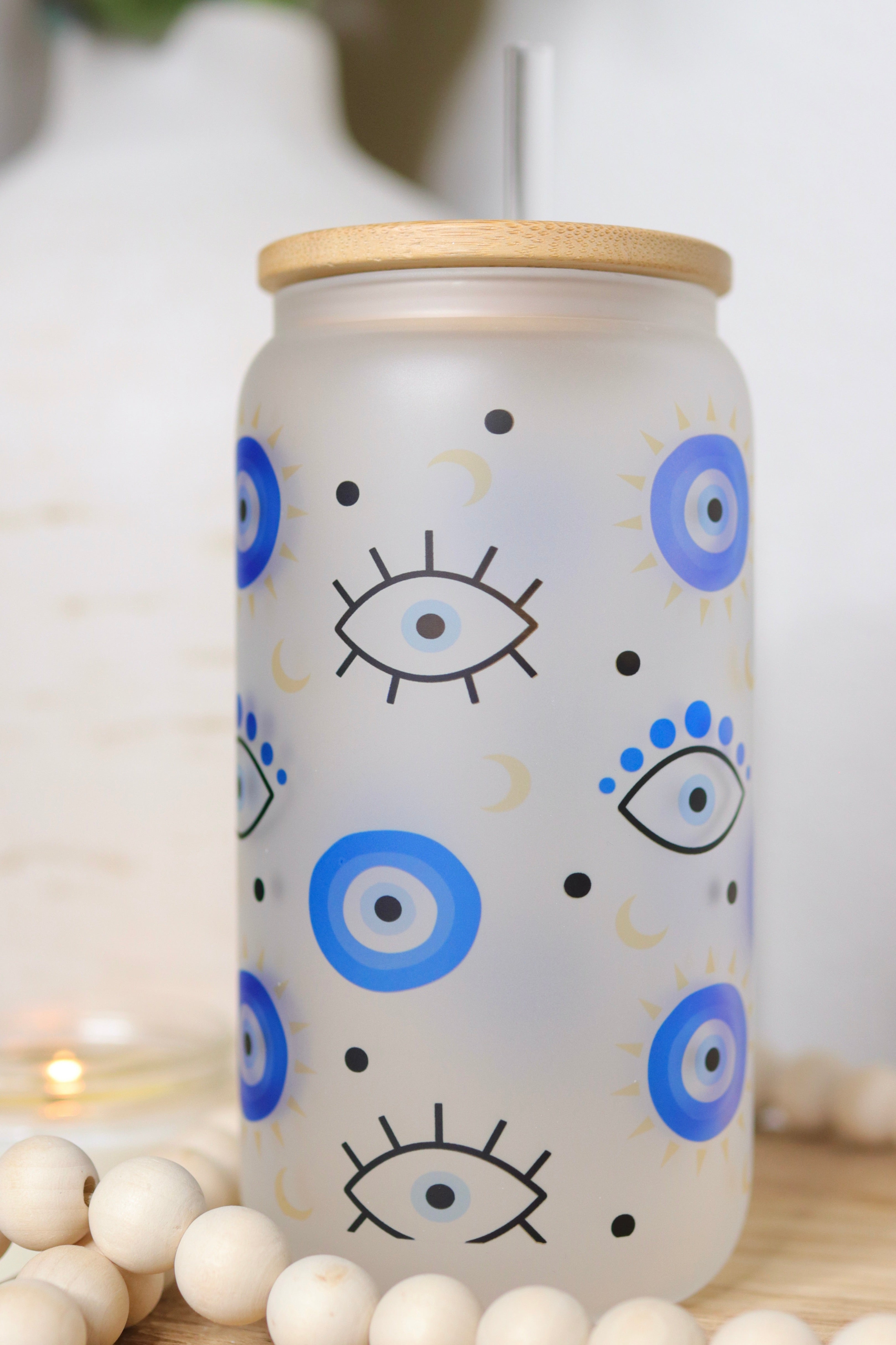 Evil Eye Wrap Glass